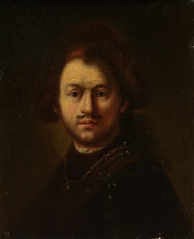 Portrait of Rembrandt Harmensz. van Rijn by Rembrandt van Rijn